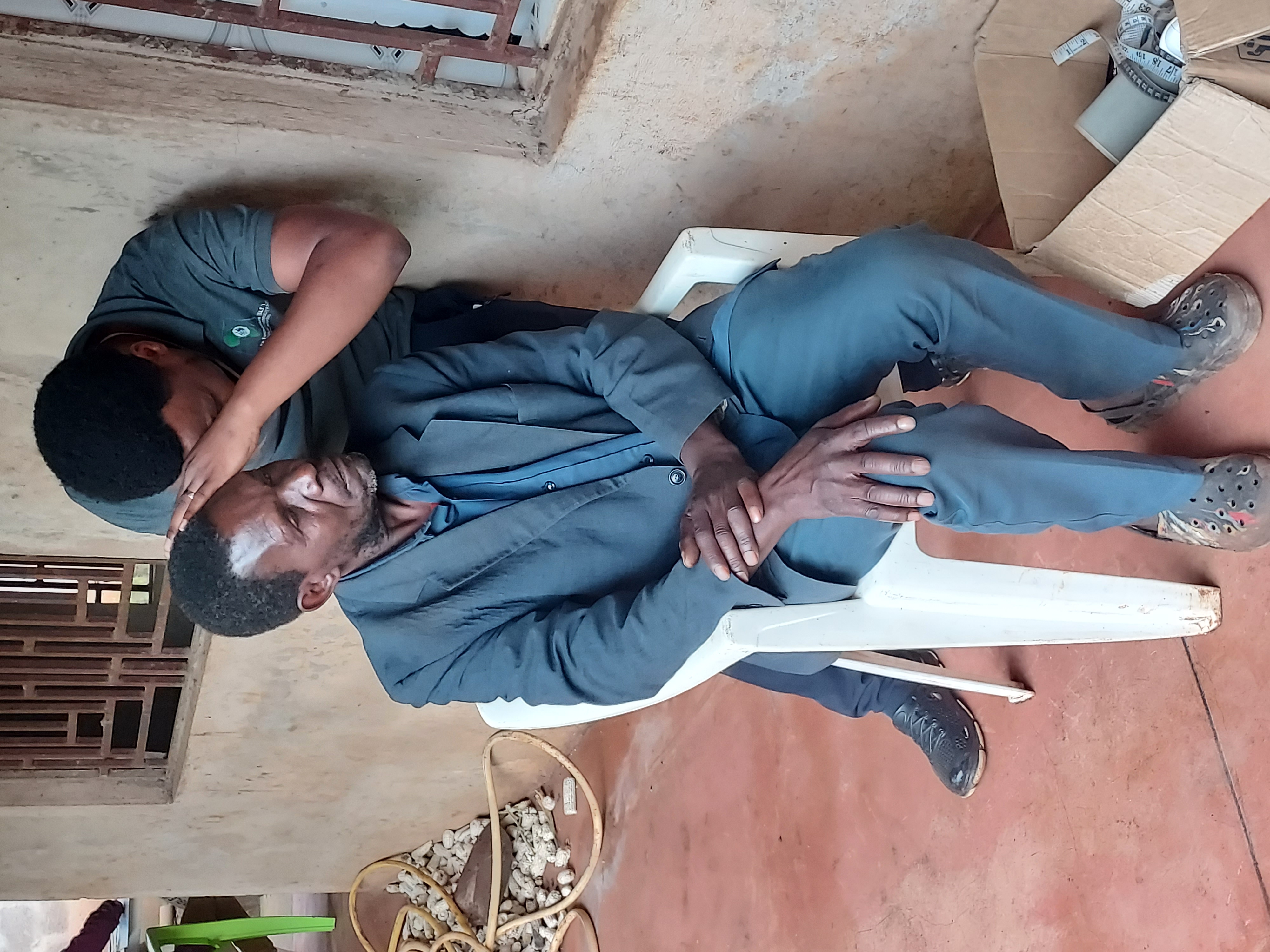Community health worker home visit in Arusha